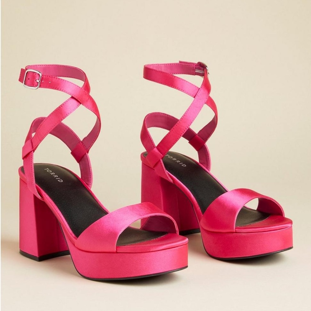 torrid strappy heels